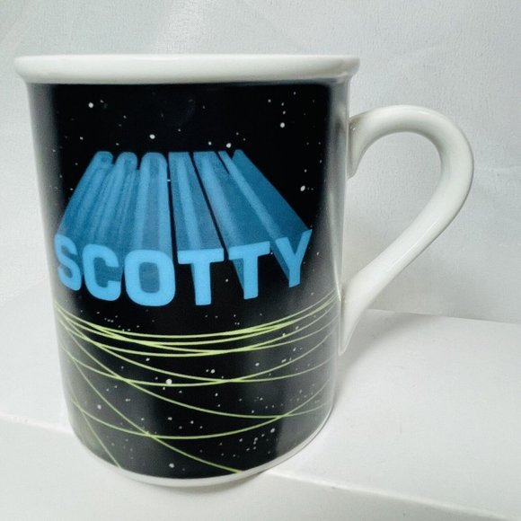 The Star Trek Hamilton Mug Collection Vintage 10 Oz Scotty Engineering Officer - Picture 4 of 8